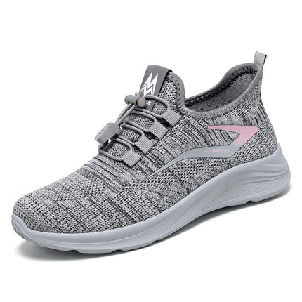 Women's Walking Athletic Running Shoes Knit Mesh Comfortable Work Sneakers