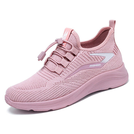 Women's Walking Athletic Running Shoes Knit Mesh Comfortable Work Sneakers