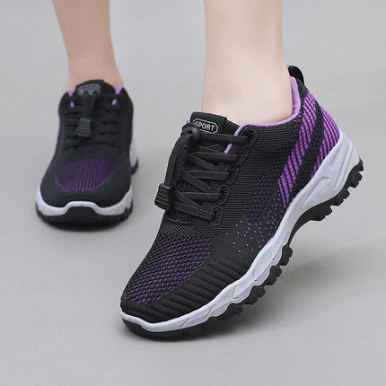 Women Running Lightweight Mesh Sneakers Comfortabale Sports Gym Workout Shoes