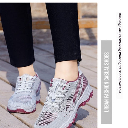 Women Running Lightweight Mesh Sneakers Comfortabale Sports Gym Workout Shoes