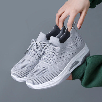 Womens Fashion Lightweight Walking Sneakers Gym Jogging Running Tennis Shoes