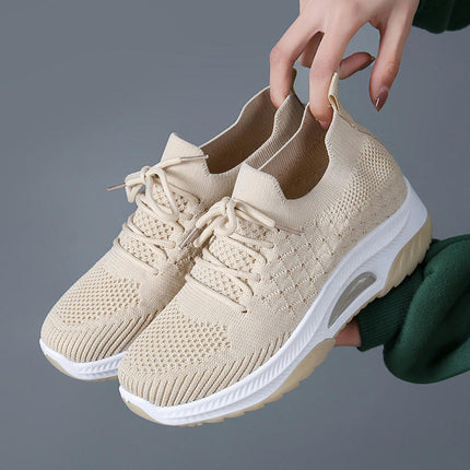 Womens Fashion Lightweight Walking Sneakers Gym Jogging Running Tennis Shoes