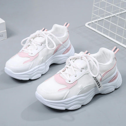 Women's Running Shoes Non Slip Athletic Tennis Walking Round Head Type Sneakers