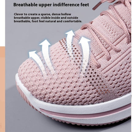 Women's Walking Athletic Running Sneakers Knit Mesh Comfortable Work Shoe