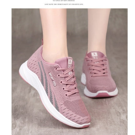 Shoes For Women Sneakers Breathable Mesh Walking Fashion Sneakers Comfort Non Slip Shoes