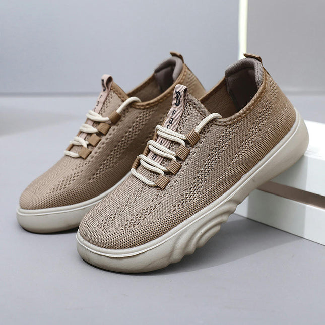 Slip ins Women Walking Sneakers Hand Free Mesh Shoes for Pregnant