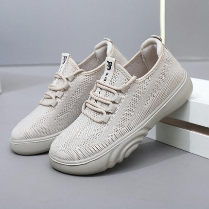 Slip ins Women Walking Sneakers Hand Free Mesh Shoes for Pregnant