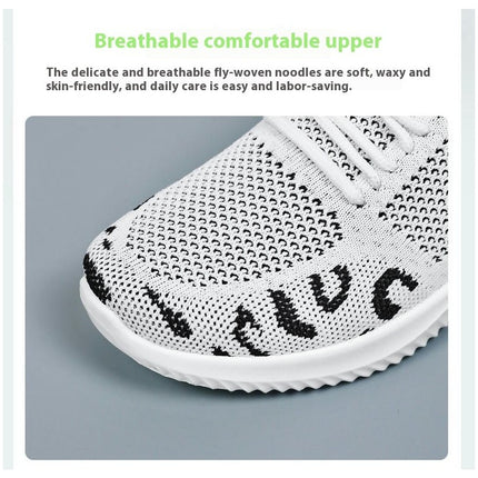 Women's Lightweight Walking Running Shoes Breathable Gym Jogging Tennis Shoes