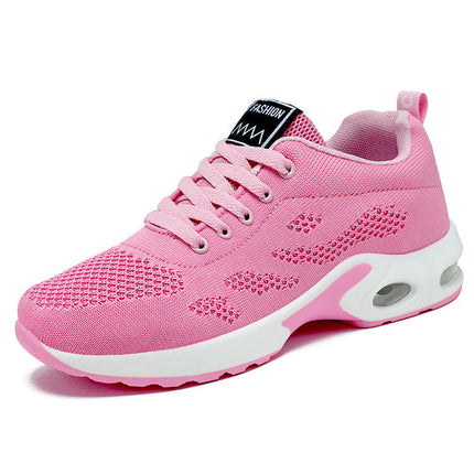 Womens Lightweight Air Cushion Sneakers Breathable Gym Jogging Running Tennis Shoes