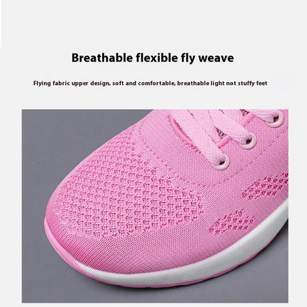 Womens Lightweight Air Cushion Sneakers Breathable Gym Jogging Running Tennis Shoes