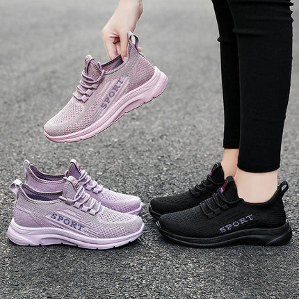 Women's Running Shoes Cushion Tennis Non Slip Walking Sport Sneakers for Runners Model C