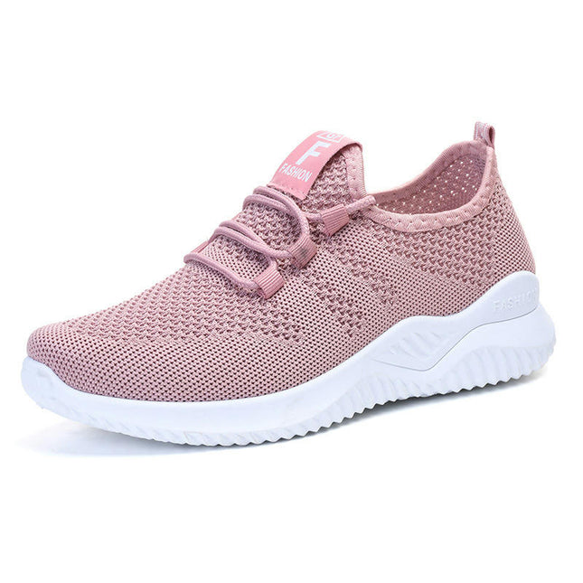 Women's Athletic Running Mesh Breathable Casual Sneakers Lace Up Comfort Shoes