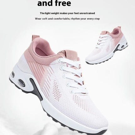 Women's Lightweight Athletic Running Shoes Breathable Gym Jogging Sneakers