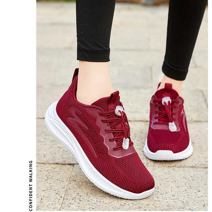 Women Running Breathable Lightweight Sport Shoes Tennis Training Gym Sneakers