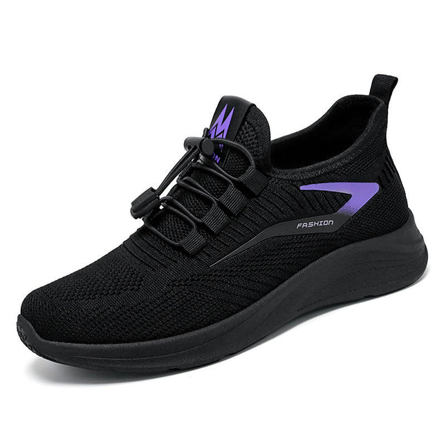 Women's Walking Sports Shoes Knitted Mesh Breathable Jogging Sneakers