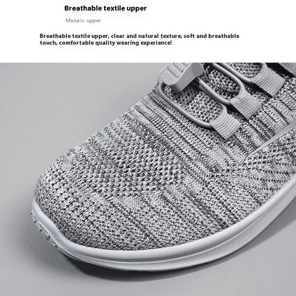 Women's Walking Sports Shoes Knitted Mesh Breathable Jogging Sneakers