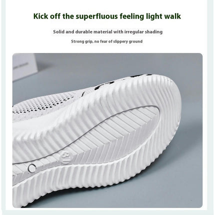 Womens Sneakers Hands Free Walking Maternity Shoes with Arch Support