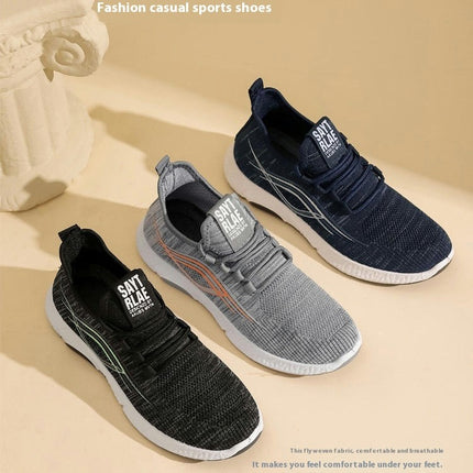 Men's Sneakers Lace Up Classic Casual Ultra Lightweight Breathable Jogging Shoes