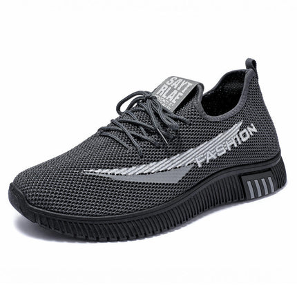 Non Slip Work for Men Sneakers Lace Up Classic Casual Walking Shoes