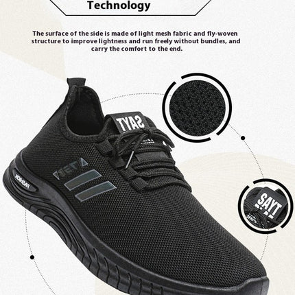 Men's Fashion Sneakers Ultra Lightweight Breathable Jogging Gym Shoes