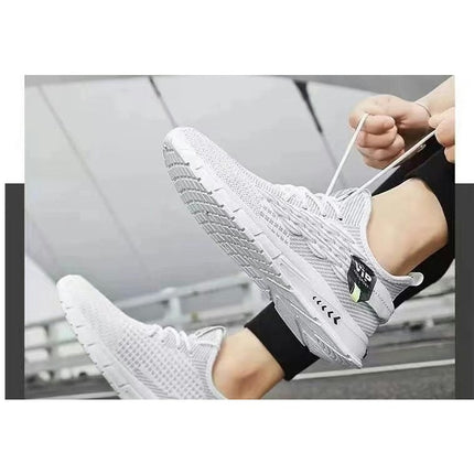 Breathable Mesh Running for Men Lightweight Sports Casual Sneakers with Anti Slip Outsole