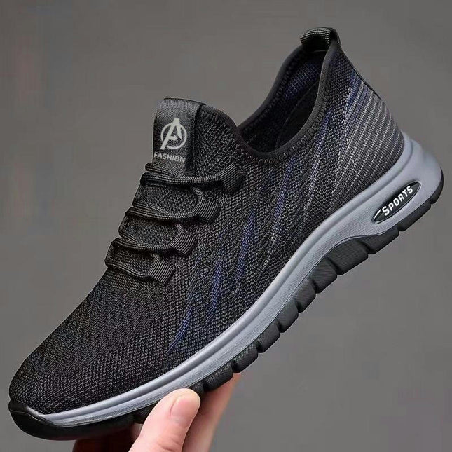 Non Slip for Men Classic Lace-Up Fashion Sneaker Non Slip Tennis Running