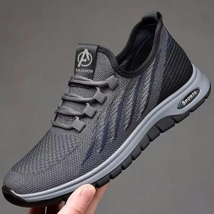 Non Slip for Men Classic Lace-Up Fashion Sneaker Non Slip Tennis Running