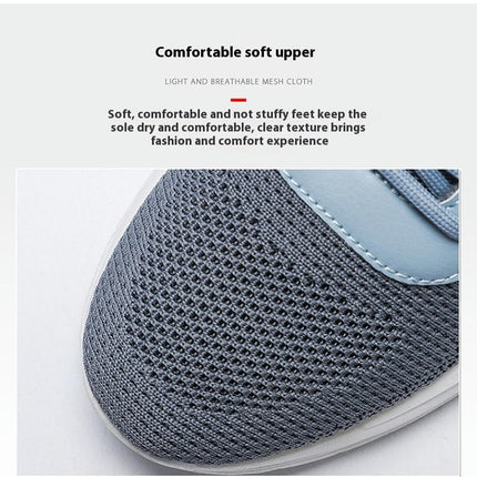 Sport Sneakers for Men Fashion Outdoor Breathable Elastic Sole Casual Sneaker