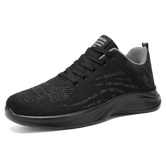 Men's Running Mesh Breathable Lightweight Non-Slip Outdoor Casual Lace-up Sneaker