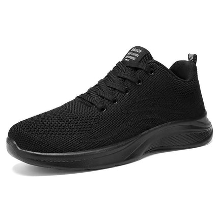 Men's Running Mesh Breathable Lightweight Non-Slip Outdoor Casual Lace-up Sneaker