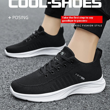 Mens Running Cross Training Sneakers Fashion Non Slip Outdoor Walking Jogging Shoes