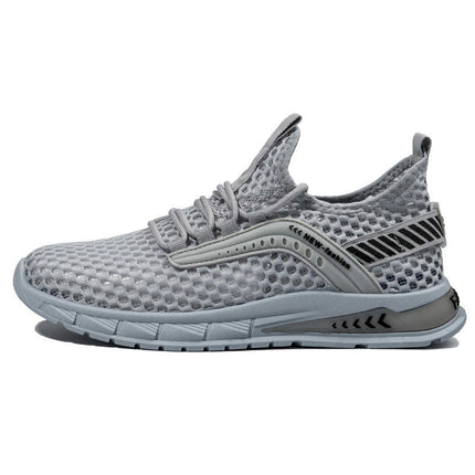 Men's Mesh Fabric Fashion Sneakers Lightweight Breathable Running Shoes