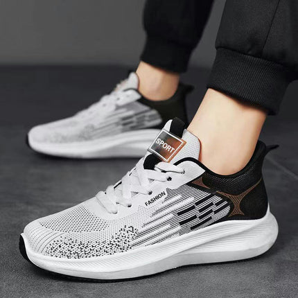 Men's Shoes Classic Lace-Up Low Top Fashion Sneaker Non Slip Tennis Running Shoes