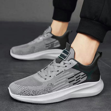 Men's Shoes Classic Lace-Up Low Top Fashion Sneaker Non Slip Tennis Running Shoes