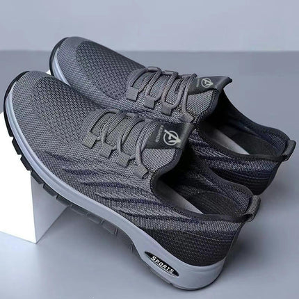 Men Casual Fashion Running Shoes Lace Up Comfortable Non Slip Fashion Sneakers