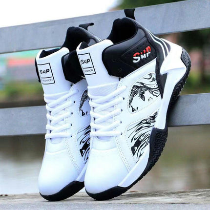 Men Running Shoes Fashion Lightweight Casual Lace Up Sneakers