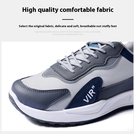 Men's Fashion Outdoor Running Shoes Lace-up Comfortable Round Toe Sports Shoes