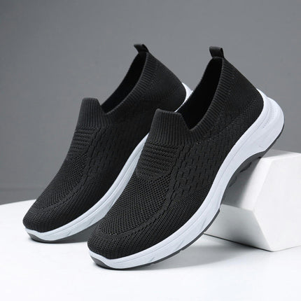 Men's Fashion Casual Ultra Lightweight Flats Slip On Mesh Street Sport Shoes