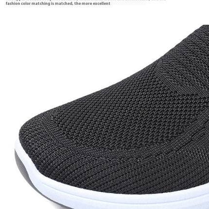 Men's Fashion Casual Ultra Lightweight Flats Slip On Mesh Street Sport Shoes