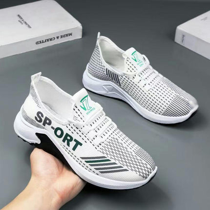 Men-Lightweight Running Trainers Fashion Mesh Mountaineering Casual Sport Shoes