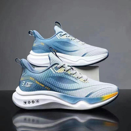 Lightweight Running Trainers Fashion Men Sports Non Slip Lace Up Shoes