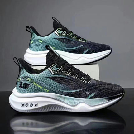 Lightweight Running Trainers Fashion Men Sports Non Slip Lace Up Shoes