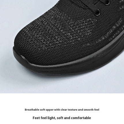 Men Lightweight Breathable Non Slip Running Mesh Sneakers Lightweight Casual Walking Shoes