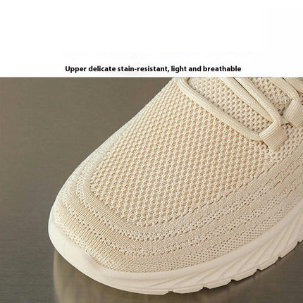 Breathable Lace-up Sneakers Men's Fashion Running Lightweight Comfortable Sneakers