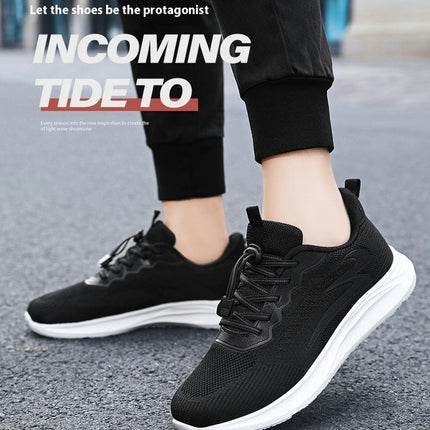 Breathable Lace-up Sneakers Fashion Running Lightweight Comfortable Men's Sneakers