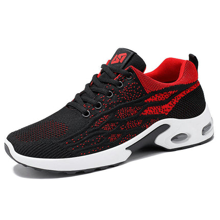 Mens Walking Sneakers Air Cushion Breathable Athletic Running Shoes