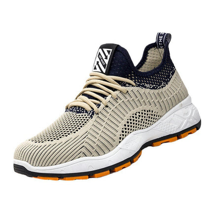 Men's Running Shoes Sports Lace-up Shoes Men's Comfortable Breathable Lightweight Running