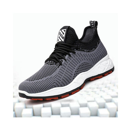 Men's Running Shoes Sports Lace-up Shoes Men's Comfortable Breathable Lightweight Running