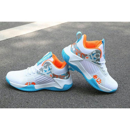 Breathable Sneakers for Men Indoor or Outdoor Basketball Sneakers