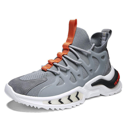 Shoes Sneaker for Men Lace-up Sports Breathable Running Fashion Lightweight Shoes Men's